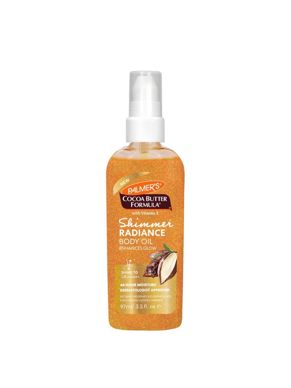 Palmer's Shimmer Radiance Cocoa Butter Body Oil -l